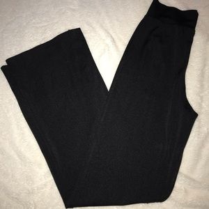 Boot cut silky leggings